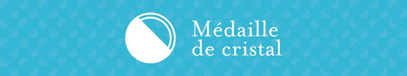 Médaille de cristal